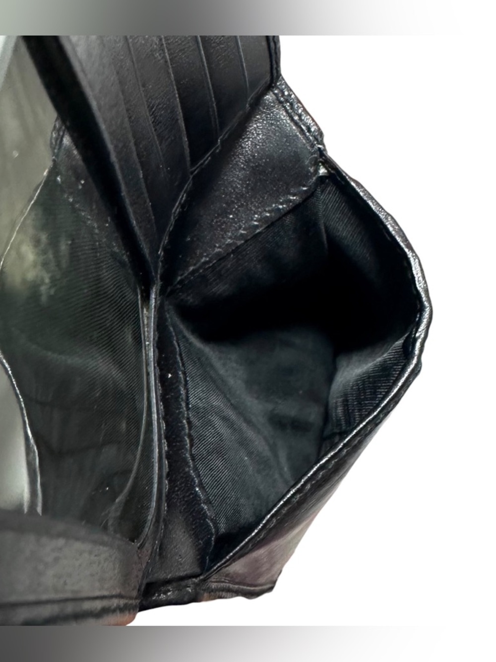 Burberrys Black Leather & Nova Check Men’s Bifold Wallet - Picture 8 of 13